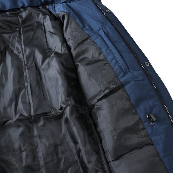 大きいサイズ メンズ Three Quarter フード脱着 中綿 ミドル ハーフ