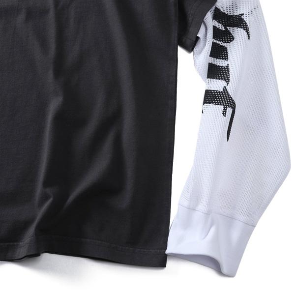 大きいサイズ メンズ HUF ハフ フェイクレイヤード 長袖 Tシャツ LEON LS DOUBLE LAYER TOP USA直輸入 kn00582 | HUF | 08