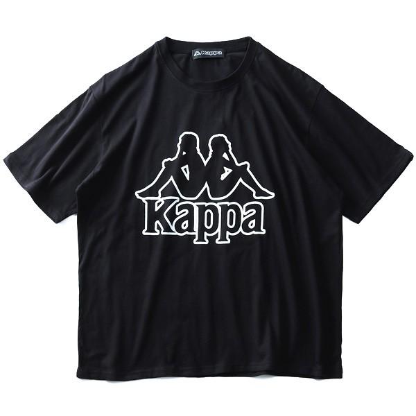 大きいサイズ メンズ Kappa カッパ デカロゴ プリント 半袖 Tシャツ kpt-954z｜bmo｜06