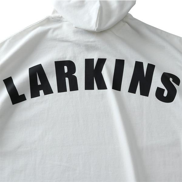 LARKINS（ラーキンス） 大きいサイズ メンズ プリント 半袖 プル 