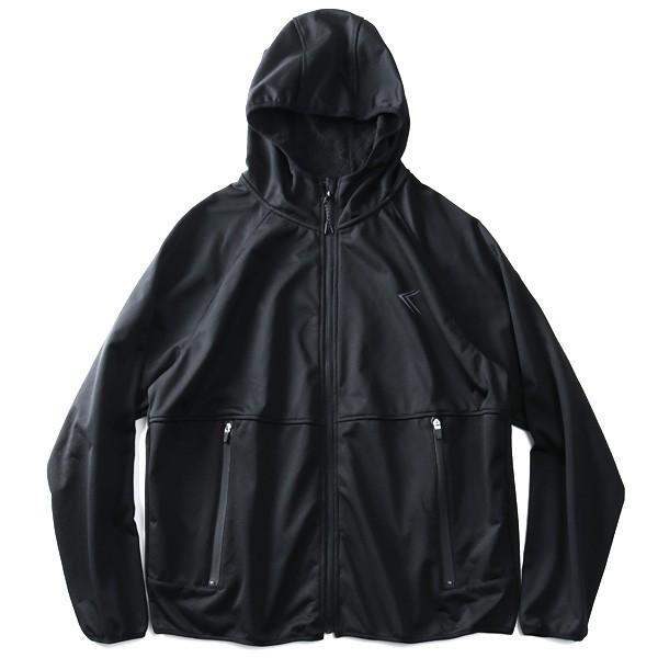 大きいサイズ メンズ LINKATION セットアップ 防風機能付 ラグランスリーブ フルジップ パーカー アスレジャー スポーツウェア la-cj190429 Linkation（リンケーション） 大きいサイズ メンズ セットアップ 防風