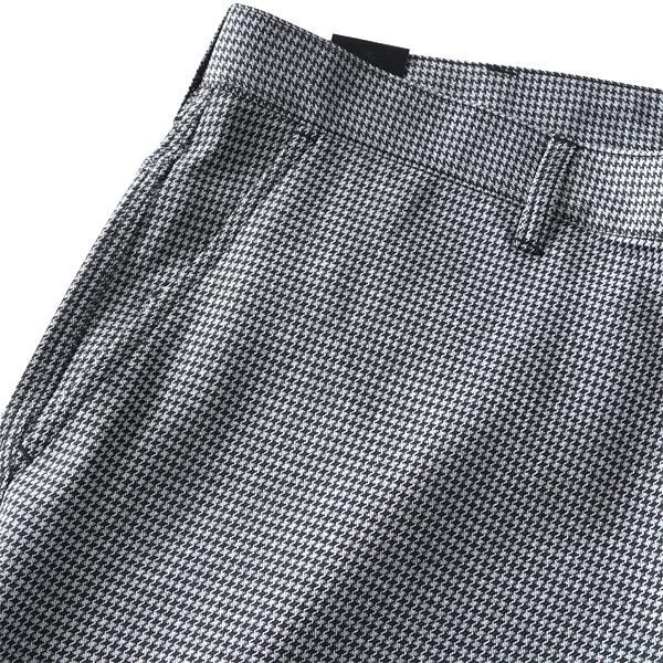 大きいサイズ メンズ LINKATION Plus 千鳥柄 ストレッチ パンツ テーパード アスレジャー スポーツウェア la-p220401t | Linkation | 12