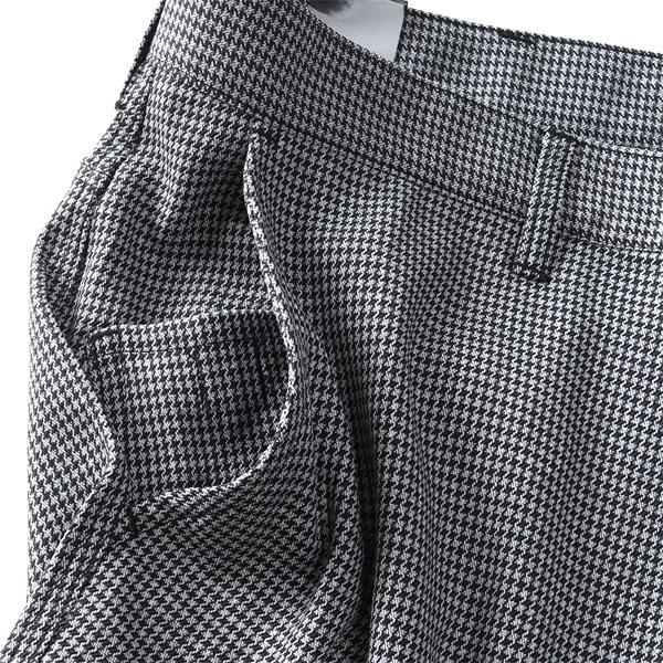 大きいサイズ メンズ LINKATION Plus 千鳥柄 ストレッチ パンツ テーパード アスレジャー スポーツウェア la-p220401t | Linkation | 13