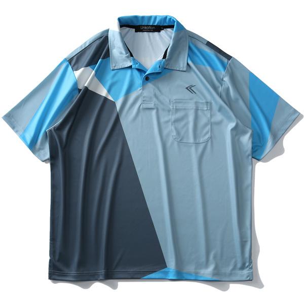 Linkation（リンケーション） 大きいサイズ メンズ ゴルフ ポロシャツ