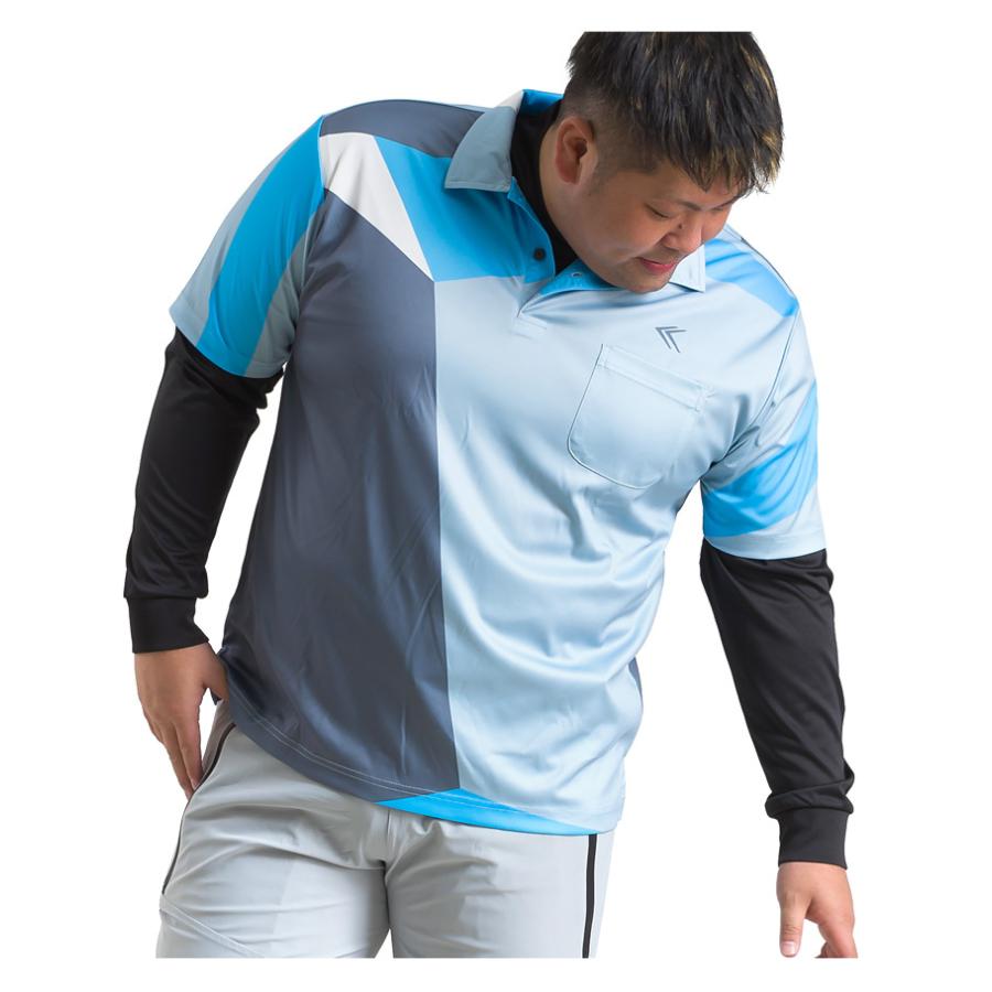 Linkation（リンケーション） 大きいサイズ メンズ ゴルフ ポロシャツ