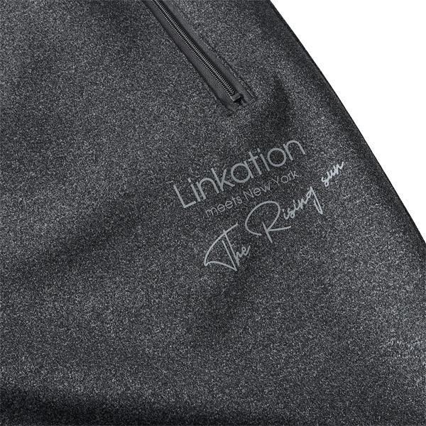 大きいサイズ メンズ LINKATION ダンボール ストレッチ パンツ ジョガーパンツ アスレジャー スポーツウェア la-swp220102