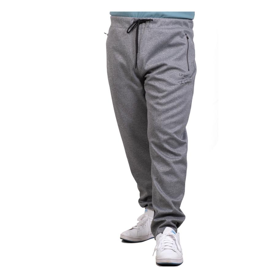 大きいサイズ メンズ LINKATION ダンボール ストレッチ パンツ ジョガーパンツ アスレジャー スポーツウェア la-swp220102