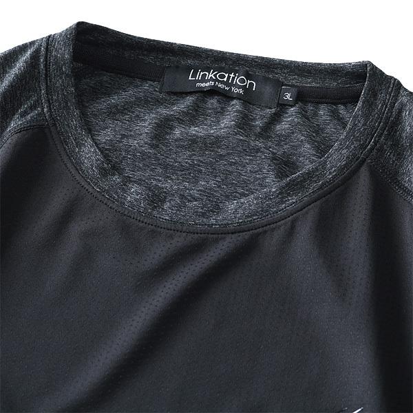 大きいサイズ メンズ LINKATION カチオン半袖Tシャツ la-t180401｜bmo｜12
