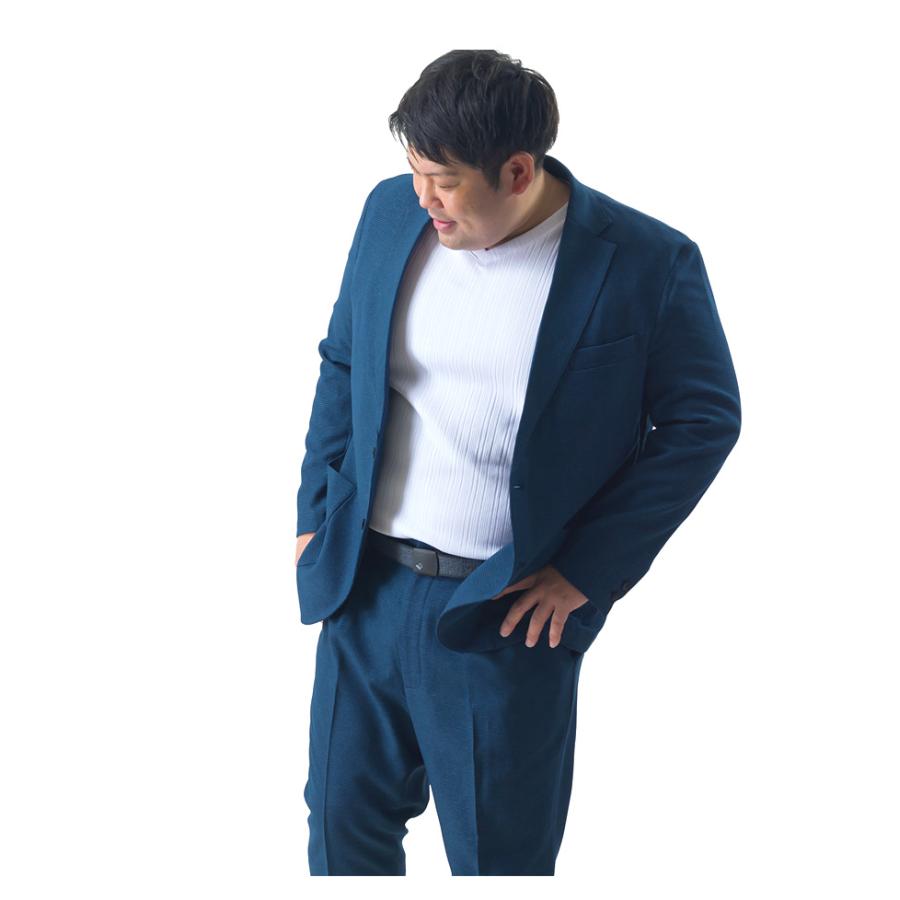 Linkation（リンケーション） 大きいサイズ メンズ セットアップ 千鳥