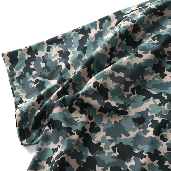 LARKINS（ラーキンス） 大きいサイズ メンズ 総柄 オープン 半袖