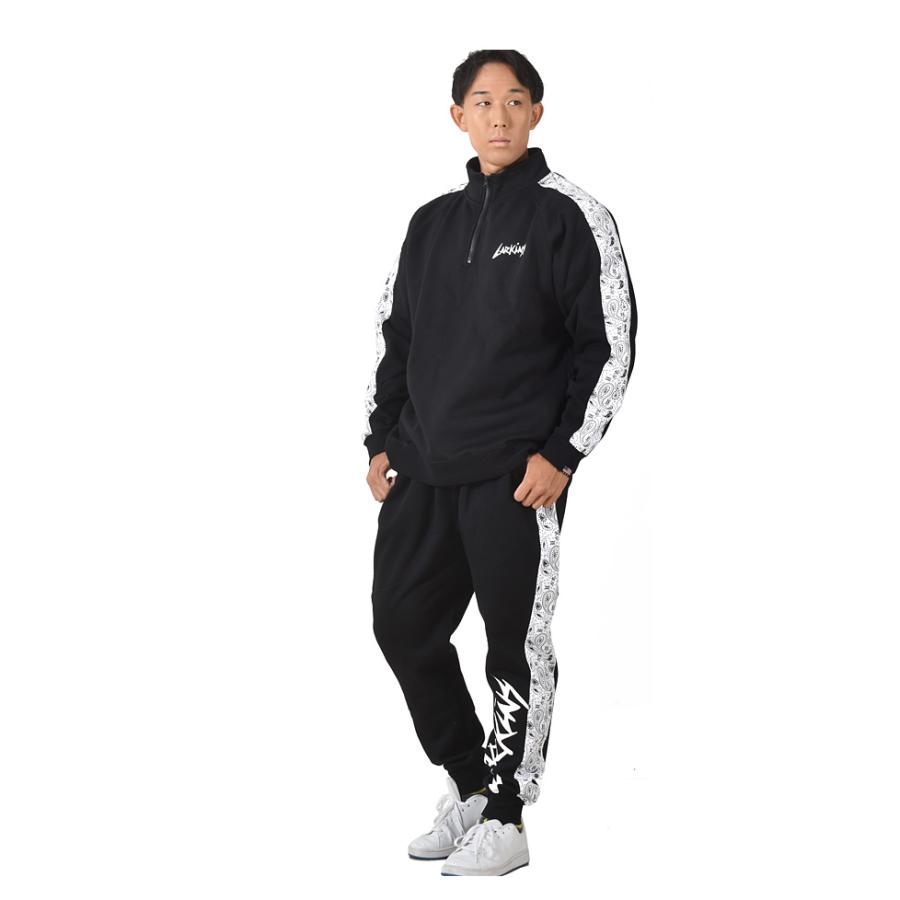 LARKINS（ラーキンス） 大きいサイズ メンズ セットアップ ライン入り