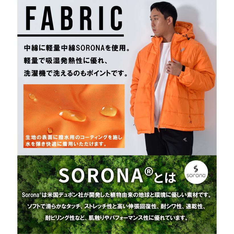 Linkation（リンケーション） 大きいサイズ メンズ フーデッド 3M