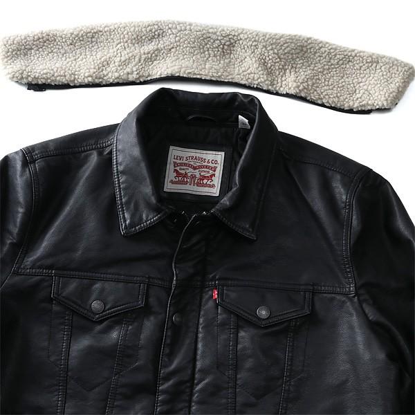 Levi's フェイクレザートラッカー Levi's 大きいサイズ メンズ LEVI'S リーバイス フェイクレザー