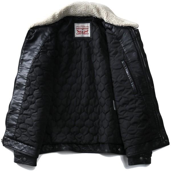 Levi's フェイクレザートラッカー Levi's 大きいサイズ メンズ LEVI'S リーバイス フェイクレザー