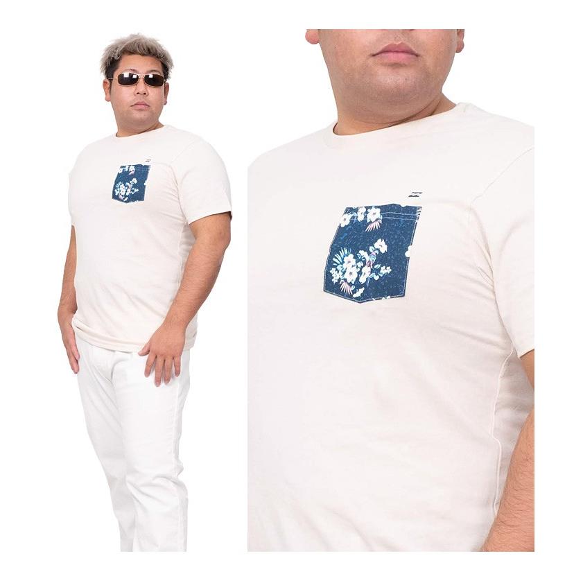 大きいサイズ メンズ BILLABONG ビラボン 切替 ポケット付 半袖 Tシャツ USA直輸入 m4331btp | BILLABONG | 03