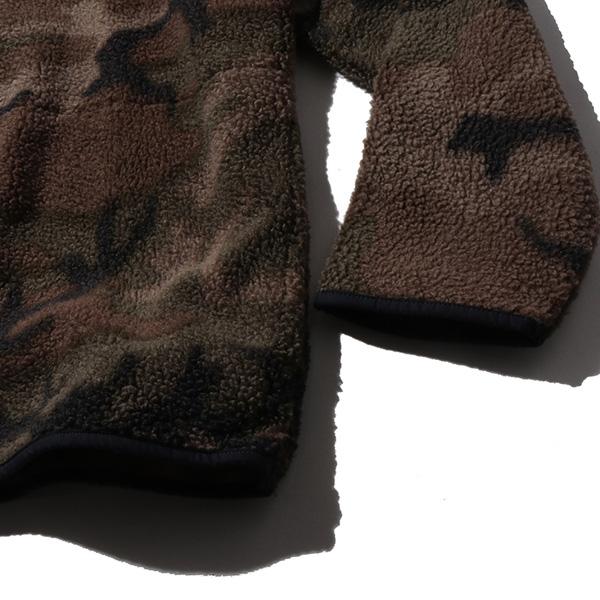 Hurley（ハーレー） 大きいサイズ メンズ 迷彩柄 フルジップ フリース