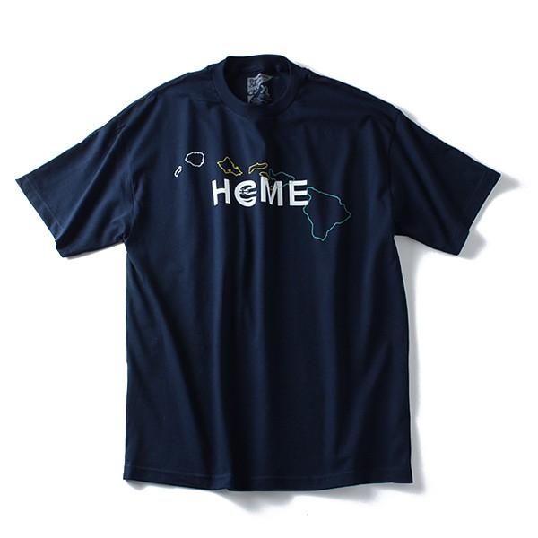 大きいサイズ メンズ LOCAL MOTION ローカルモーション プリント半袖Tシャツ HOME USA直輸入 mts3404c｜bmo｜04