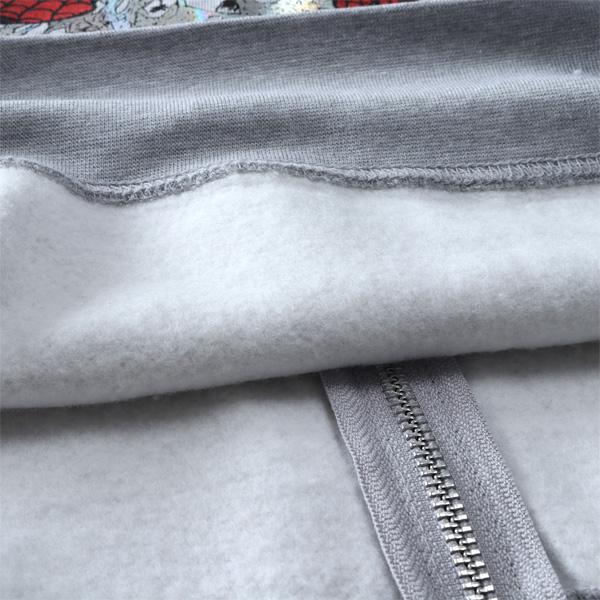 大きいサイズ メンズ HUF ハフ ｘ MARVEL マーベル スパイダーマン フルジップ パーカー SPIDER-MAN ARACHKNIGHT FZ HOODIE USA直輸入 pf00824 | HUF | 14