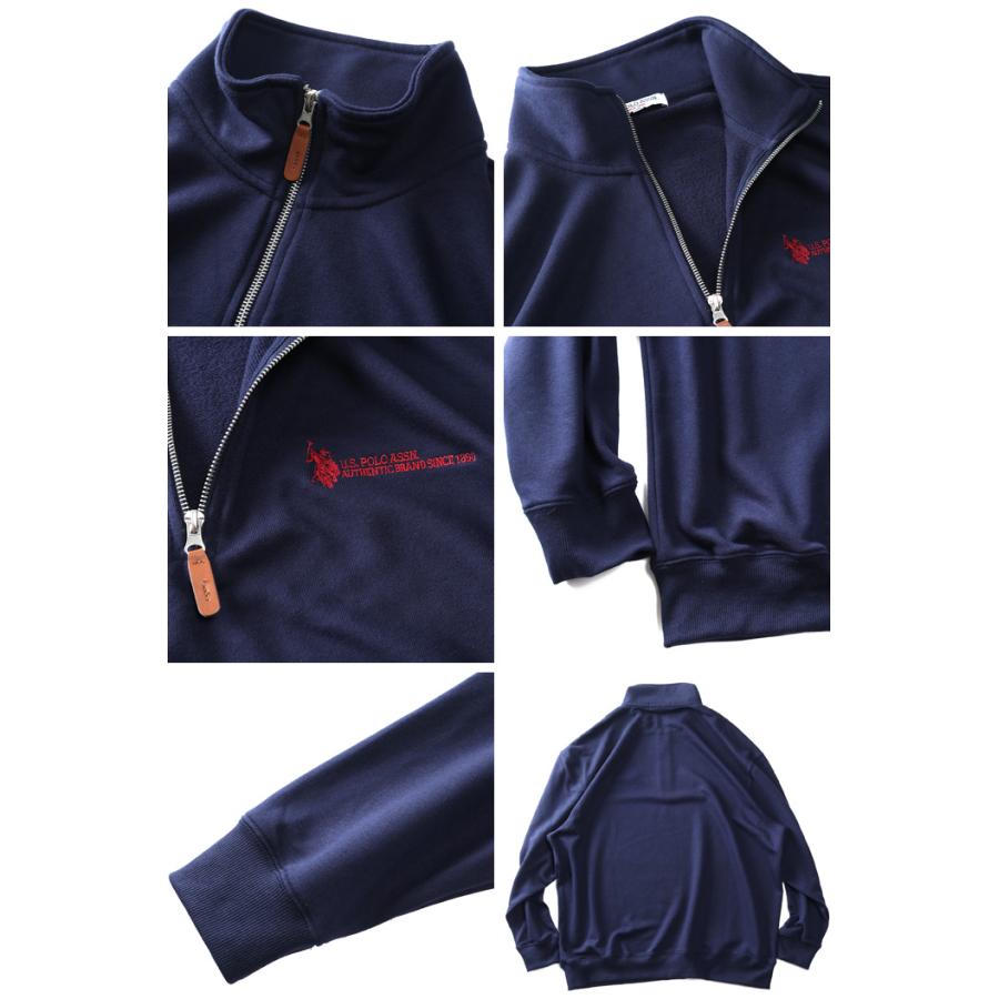 大きいサイズ メンズ U.S. POLO ASSN. ハーフジップ トレーナー plm43301 | ブランド登録なし | 02
