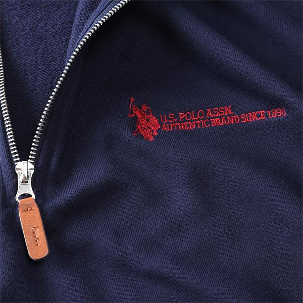 大きいサイズ メンズ U.S. POLO ASSN. ハーフジップ トレーナー plm43301 | ブランド登録なし | 08