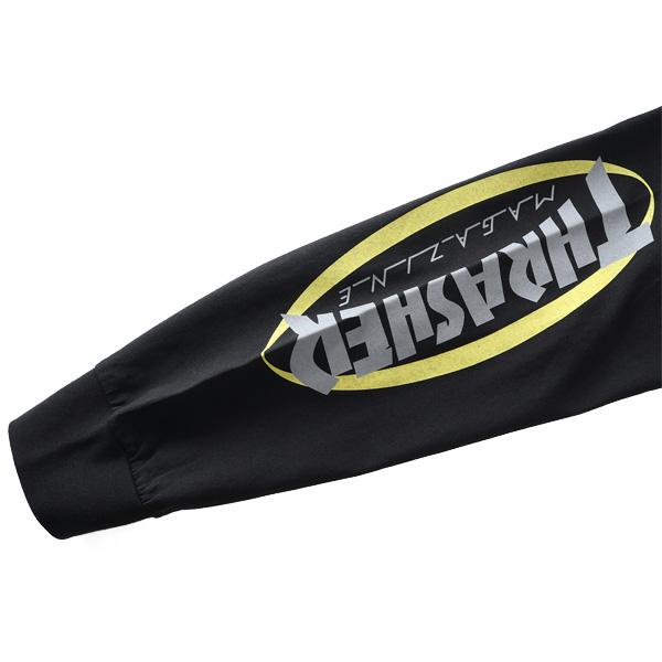 大きいサイズ メンズ THRASHER スラッシャー 袖ロゴプリント ロング Tシャツ 春夏新作 th26sp01k | THRASHER | 10