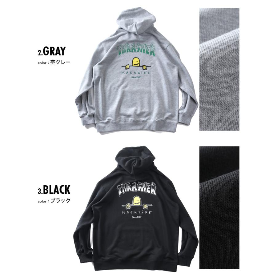 大きいサイズ メンズ THRASHER スラッシャー プリント プルオーバー パーカー 春夏新作 th26sp07k | THRASHER | 01