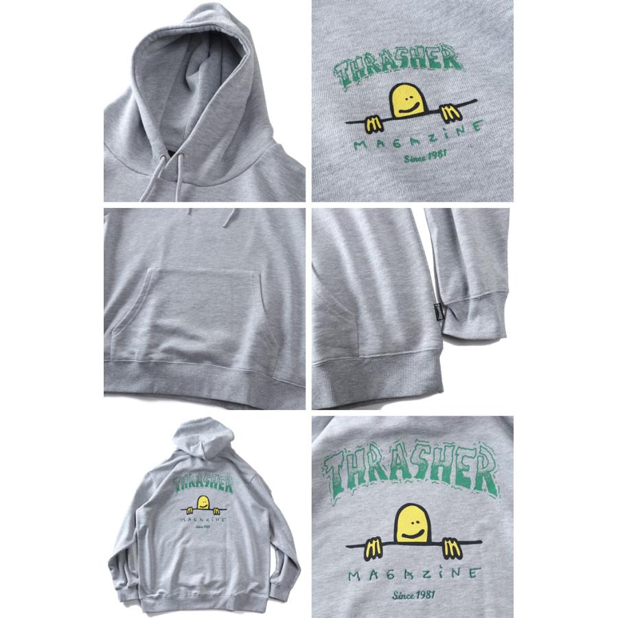 大きいサイズ メンズ THRASHER スラッシャー プリント プルオーバー パーカー 春夏新作 th26sp07k | THRASHER | 02