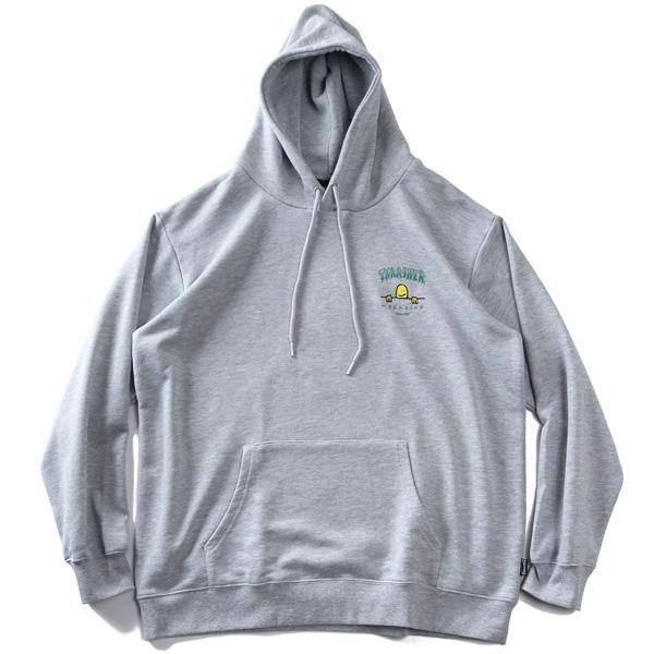 大きいサイズ メンズ THRASHER スラッシャー プリント プルオーバー パーカー 春夏新作 th26sp07k | THRASHER | 03