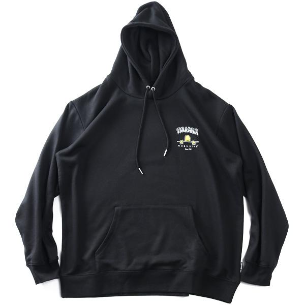 大きいサイズ メンズ THRASHER スラッシャー プリント プルオーバー パーカー 春夏新作 th26sp07k | THRASHER | 05