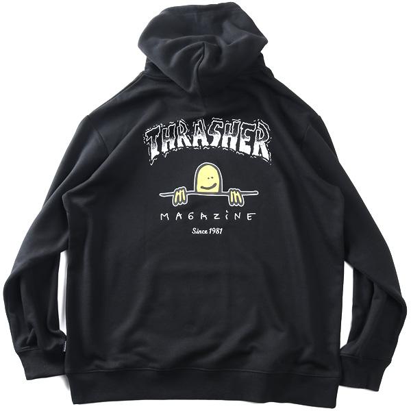 大きいサイズ メンズ THRASHER スラッシャー プリント プルオーバー パーカー 春夏新作 th26sp07k | THRASHER | 06