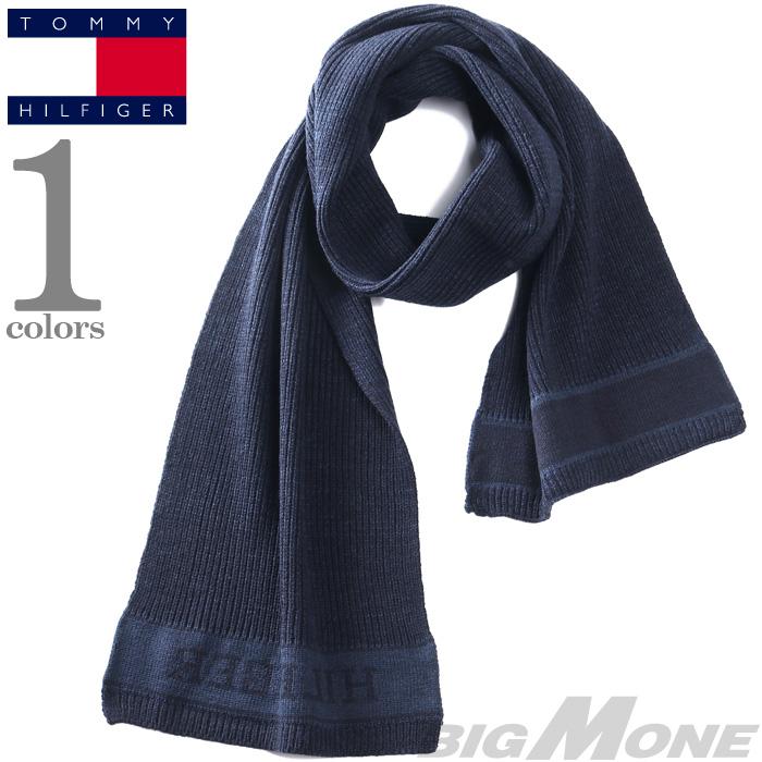 大きいサイズ メンズ   トミーヒルフィガー ニット マフラー USA直輸入 thmc524552 TOMMY HILFIGER（トミー・ヒルフィガー） 大きいサイズ メンズ ニット