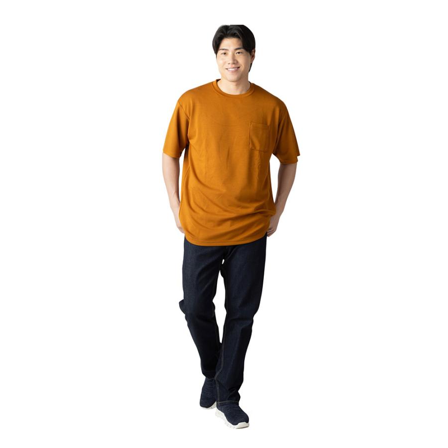 大きいサイズ メンズ DANIEL DODD とろみ冷感 ポケット付 半袖 Tシャツ 接触冷感 高ストレッチ tkzz25-2 【fre】 | ブランド登録なし | 06