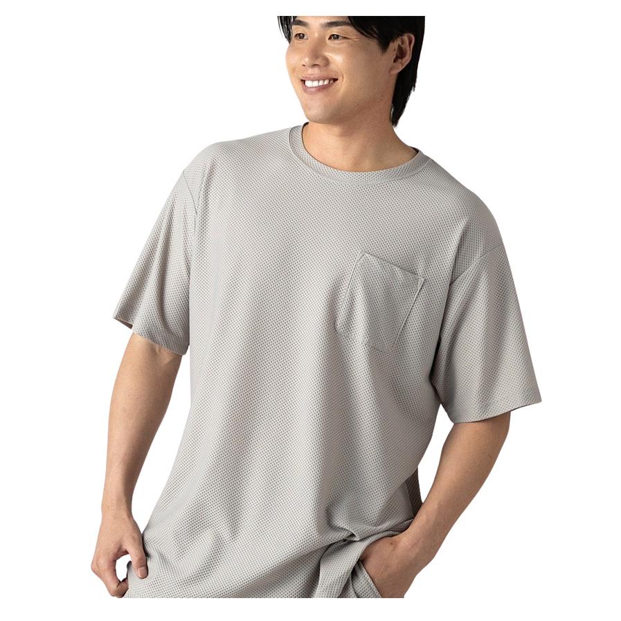 大きいサイズ メンズ DANIEL DODD 冷感 ハニカムメッシュ 半袖 Tシャツ ストレッチ 吸水速乾 UVカット クールタッチ 春夏新作 tkzz26-3 【fre】 | ブランド登録なし | 05