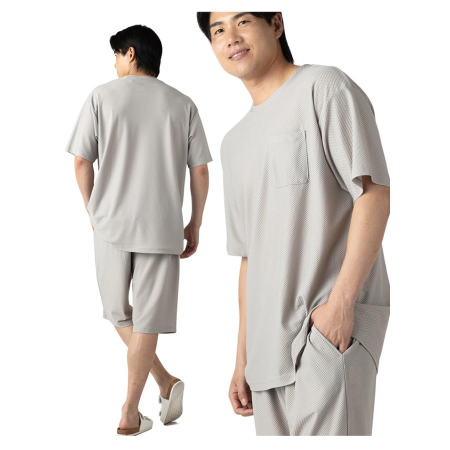 大きいサイズ メンズ DANIEL DODD 冷感 ハニカムメッシュ 半袖 Tシャツ ストレッチ 吸水速乾 UVカット クールタッチ 春夏新作 tkzz26-3 【fre】 | ブランド登録なし | 06