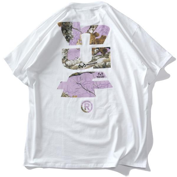 HUF（ハフ） 大きいサイズ メンズ プリント 半袖 Tシャツ REALTREE 