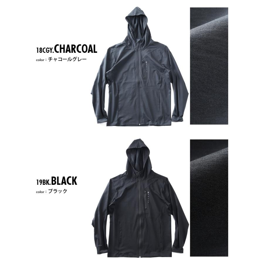 大きいサイズ メンズ KAEPA ケイパ ストレッチ ドライ フルジップ パーカー 吸水速乾 UV対策 春夏新作 wm811314 | Kaepa | 01