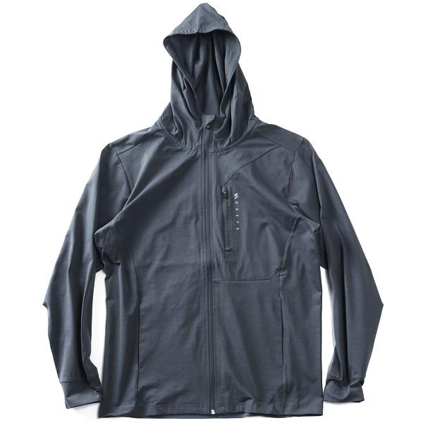 大きいサイズ メンズ KAEPA ケイパ ストレッチ ドライ フルジップ パーカー 吸水速乾 UV対策 春夏新作 wm811314 | Kaepa | 04