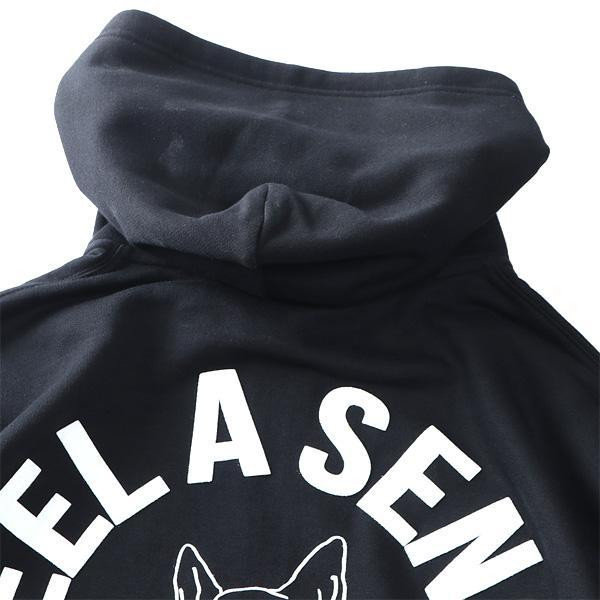 大きいサイズ メンズ フレブル プリント フルジップ パーカー yd648