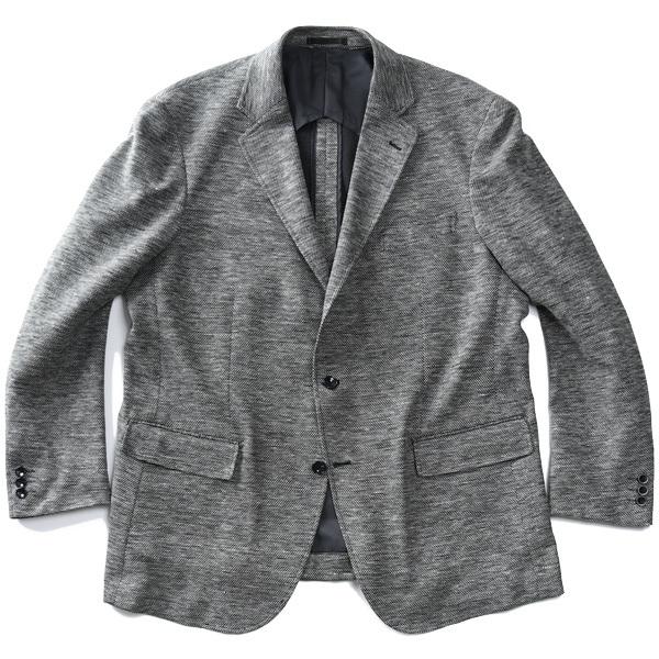 未使用タグ付　サルトリアベリーニ　テーラードジャケット　麻混　大きいサイズ　5L Sartoria Bellini 大きいサイズ メンズ フレンチリネン 麻混
