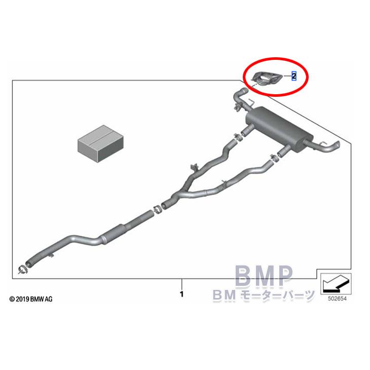 BMW 純正 G05 G06 G07 前期 M50iX 専用 M Performance テール