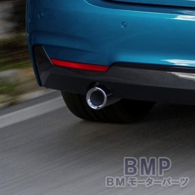 BMW 純正 F22 F30 F31 F32 F33 F36 テールパイプ トリム クローム 2本セット マフラーカッター M135i M235i 335i 435i 440i
