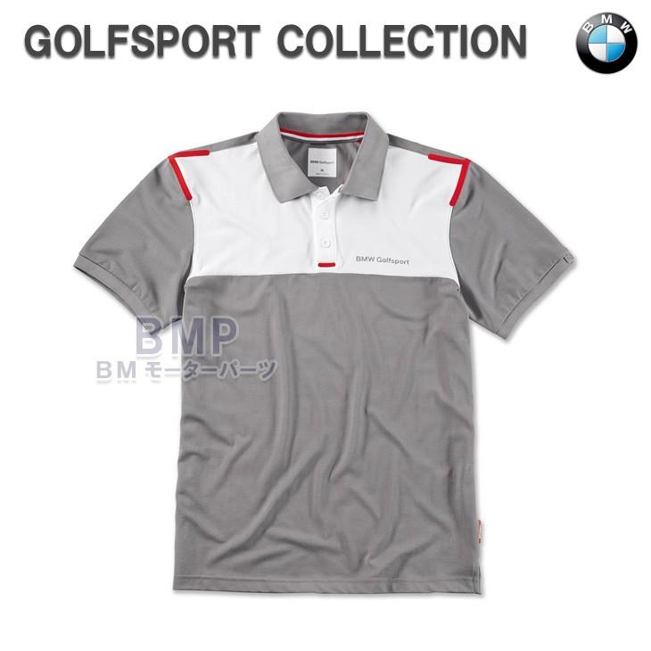 BMW 純正 GOLFSPORT COLLECTION ポロシャツ グレー メンズ