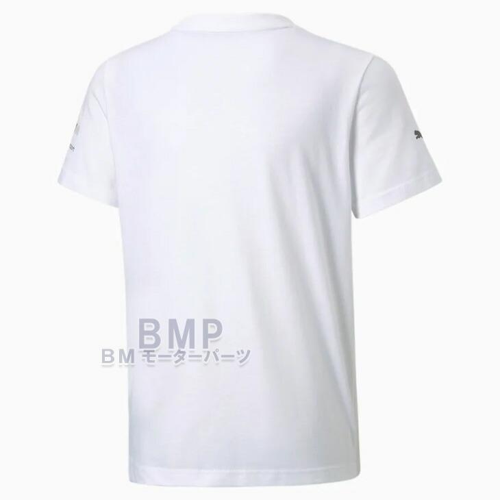 BMW 純正 M MOTORSPORT COLLECTION 2023 PUMA キッズ Tシャツ ホワイト コレクションの画像