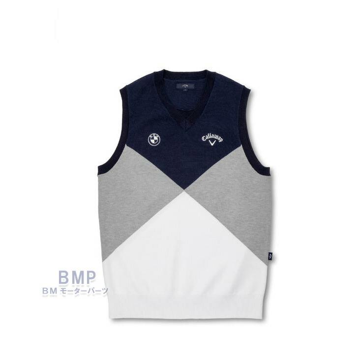 BMW 純正 GOLF SPORT COLLECTION 2024 BMW x Callaway ニットベスト