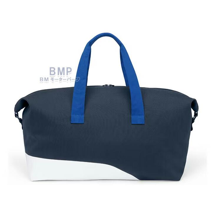 新品MINI カーフェイスダッフルバッグ　インディゴブルーホワイト　26L BMW MINI 純正 COLLECTION 2024 カーフェイス ダッフルバッグ