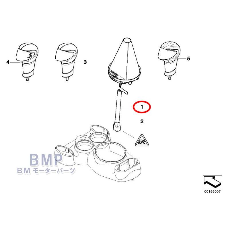 BMW BMW MINI アクセサリー R55 R56 R58 R59 AT用 クローム調トリム