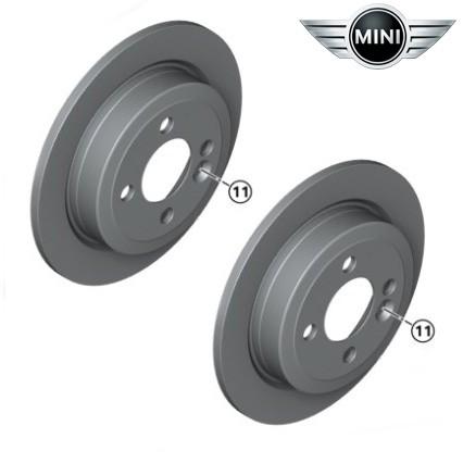 BMW MINI R50 R53 R55 R56 R57 R58 R59 リヤ ブレーキディスク セット ブレーキローター