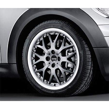 BMW MINI 用 アロイ ホイール 7X17 ET48 クロス スポーク コンポジット R90 アンスラサイト R50 R52 R53 R55 R56 R57 R58 R59｜bmp