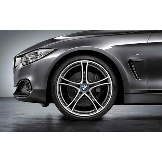 引き取り限定 f22 f23純正アロイホイール17インチ 4本セット BMW 純正 アロイホイール F22 2シリーズ ダブルスポーク スタイリング