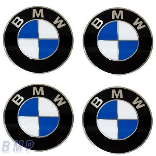 BMW 純正 エンブレム ホィールキャップ バッジ 70mm 4枚セット : BM 